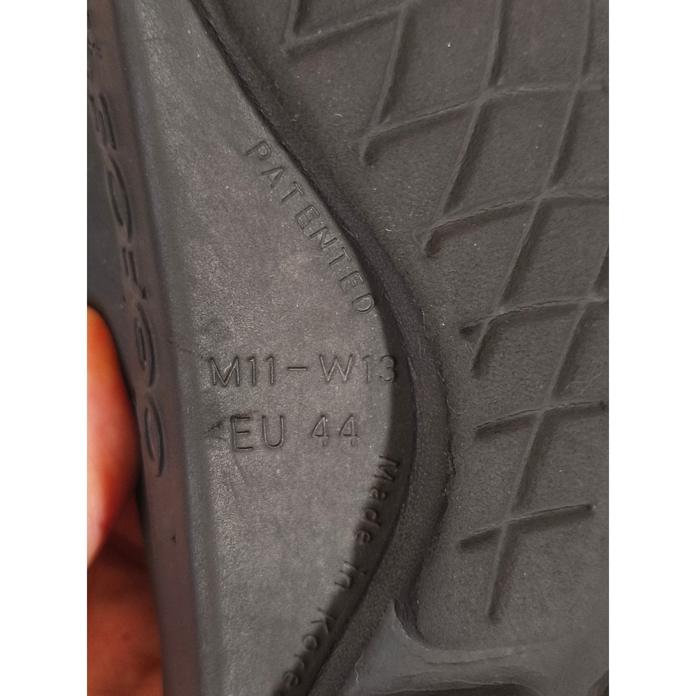 Oofos OOahh Slide Sandal Black Mens 11 Womens 13 Recovery Shoe - Picture 5 of 8